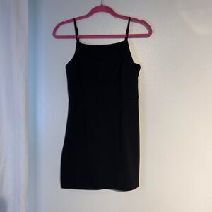 Sugar + Lips  Women's Black Dress S spaghetti tank top